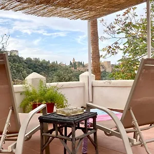  Apartamento Cueva Con Vistas A La Alhambra